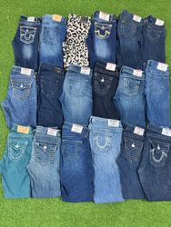 true religion straight leg jeans