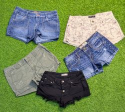7319 - Unbranded Denim and Cotton Shorts
