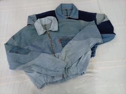 CR10568 Upcycled Levi’s Cropped Jackets