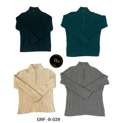 Y2K High Neck Sweaters | Vintage Women’s Sweater C..