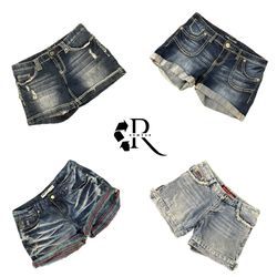 Y2K NYC IT Girl Denim Short RW-2219