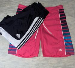 Nike adidas shorts