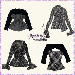 Y2K Dark Vintage Long Sleeves
