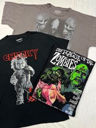T-shirt vintage imprimé (T-0052)