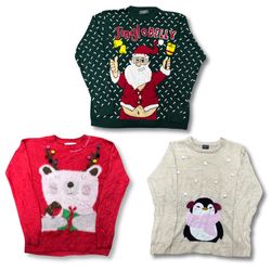VPX-43 Christmas Festive Novelty Sweaters
