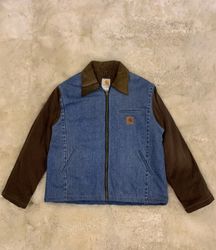 Upcycled Carharrt + Denim Detroit Jackets