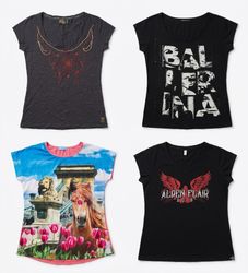 Y2K women’s  print T-shirt 16 pcs