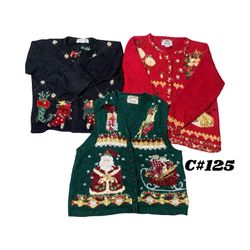 Wholesale Vintage Christmas Sweaters Bundle | 10pc..