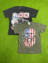 Vintage printed t-shirts for men (brand) oukkast, ..