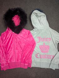 Vintage Juicy Couture Fur Hoodies