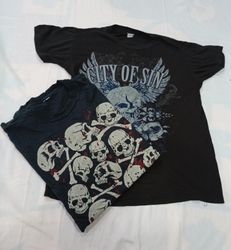 CR12007 Vintage Skull T-Shirts