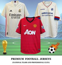 Premium Football Jerseys including Professional Cl..