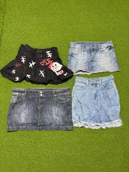 Yv1501 Denim Skirts 8P