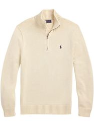 Polo half zipp sweater