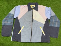 Upcycled Polo RL Harrington Jacket.