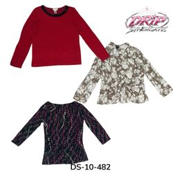 Women Printed and Plain Blouses Selection (DS-10-4..