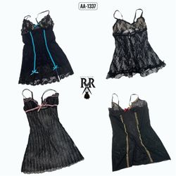 Y2k Black Gothic Lingerie (AA-1337)