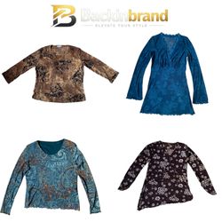 Y2k long sleeve mesh tops (PP_53)