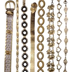 Y2K Golden Chain Belts 3