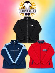 Premium vintage branded fleece jacket