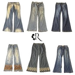 Upcycled Y2K Denim Jeans