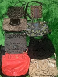 Coach hand bag