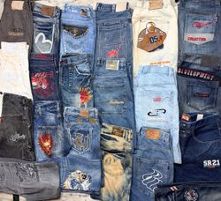 Mix bundle SOUTHPOLE FUBU EVISU Hip Hop Jeans