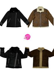 Y2k unique suede coats