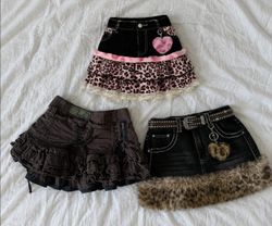 Stylish Y2k Mini Skirts