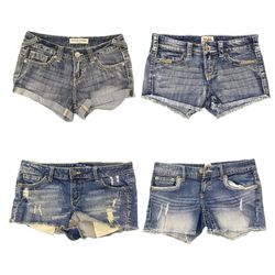Y2k maurices Mudd Denim Shorts B2F-372