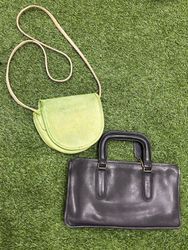 vintage leather coach