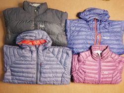Rab puffer jacket 5 pcs
