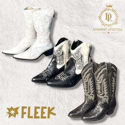 Vintage western cowboy boots