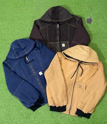 Upcycle Carhartt hoodie jacket