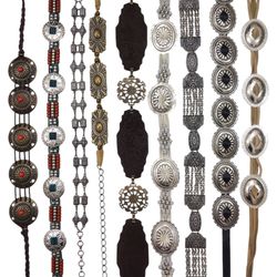 Y2K Concho Chain Belts