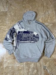 Upcycled Christmas Tepestry Hoodie & sweatshirt