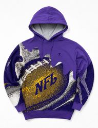 Upcycled Branded Tapestry Hoodies