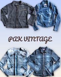 Denim zipper jacket 20 pieces