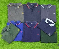 Chemises polo à manches courtes Fred Perry