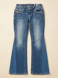 Upcycled Miss Me Flare Jeans (Dc-10-190)