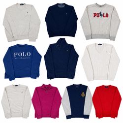 10pc Ralph Lauren Sweater & Jumper Wholesale Bundl..