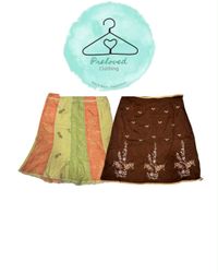 Y2k midi skirt (180826-27)