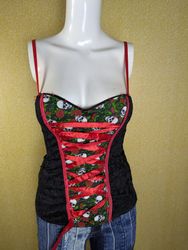 Lot of 10 Women's Mixed Babydoll Chemises & Corset..
