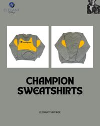 Upcycled Champion Sweatshirt - EVR0142