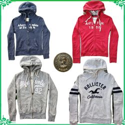 ✨ Women's Hollister & Abercrombie Sweatshirts & Ho..