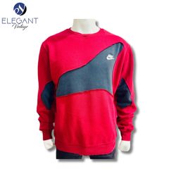 Pull en sweat Nike upcyclé et Mix Branded - EVR003..