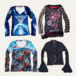 Y2K women's tops