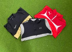 Branded Drill Tops Including Nike, Under Armour an..