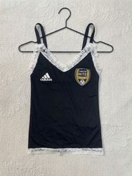 Upcycle Football Lace Cami Top (Dv-10-20)