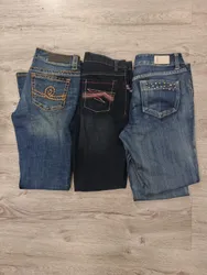 CR2209 UNBRANDED BOOTCUT JEANS